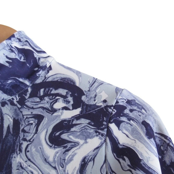 Nils Purple White 1/4 Zip Pullover Top Size XS Mid Layer Ski Outdoors Stretch - Picture 4 of 12